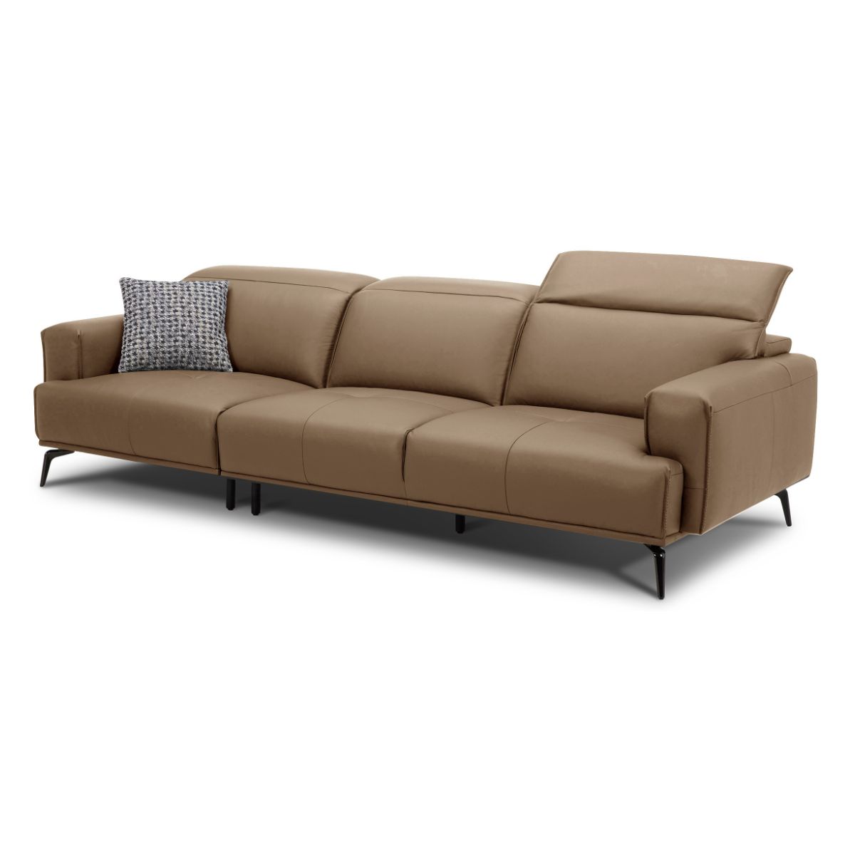 Bộ ghế sofa bọc da bò Mavidone 8200