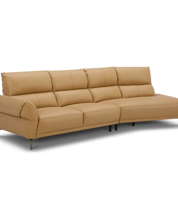 Bộ ghế sofa bọc da bò Mavidone 8206