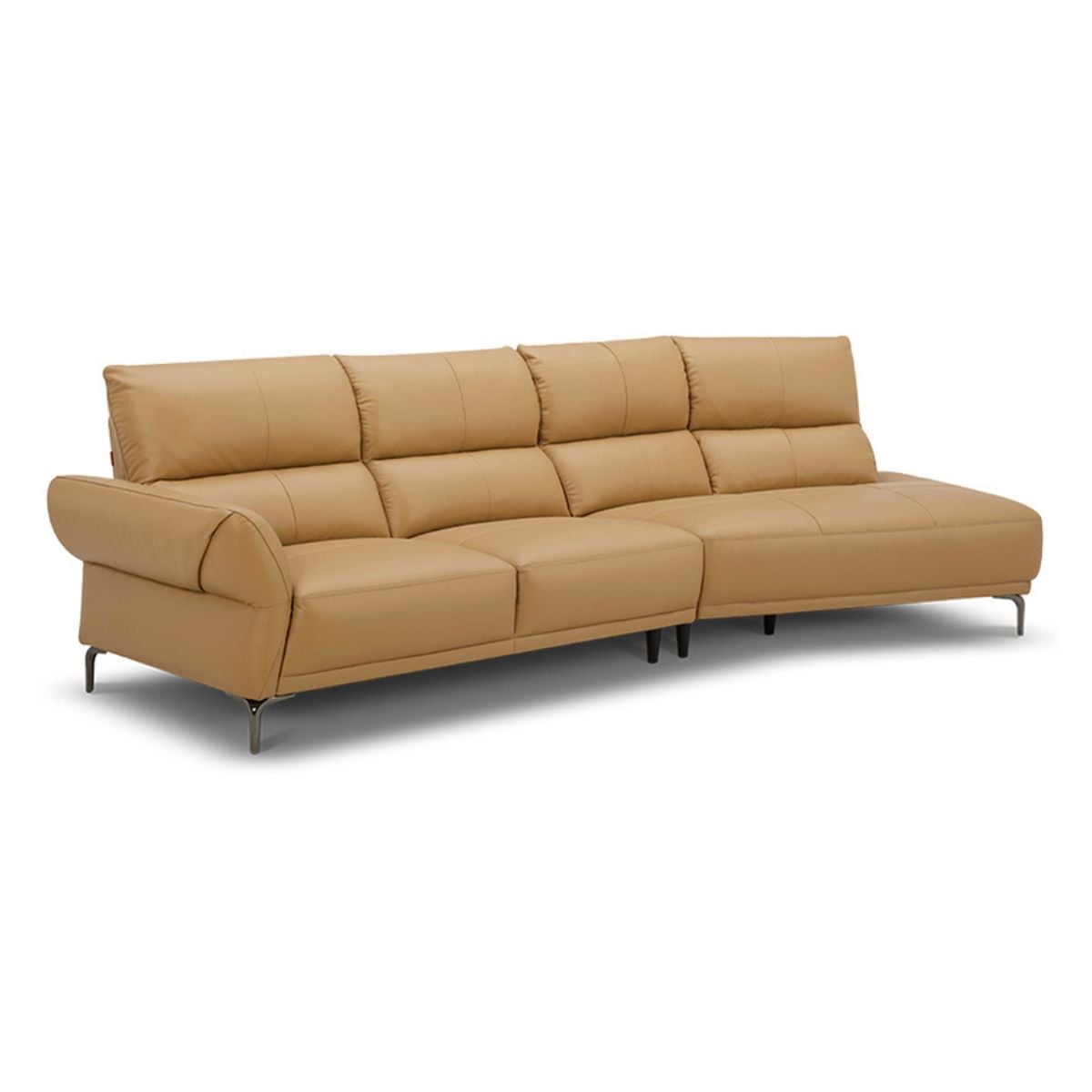 Bộ ghế sofa bọc da bò Mavidone 8206