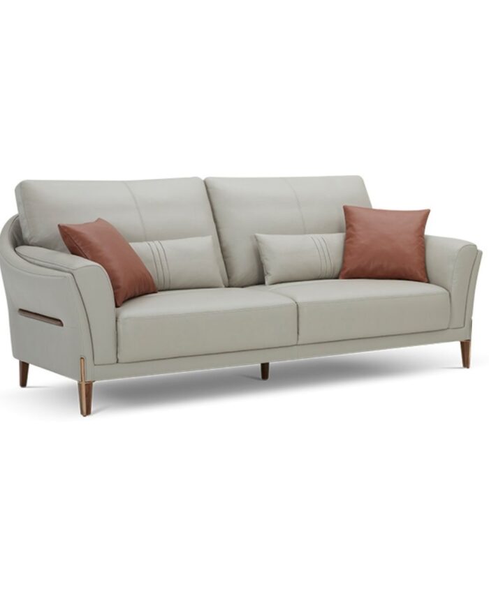 Bộ ghế sofa bọc da bò Mavidone 8159