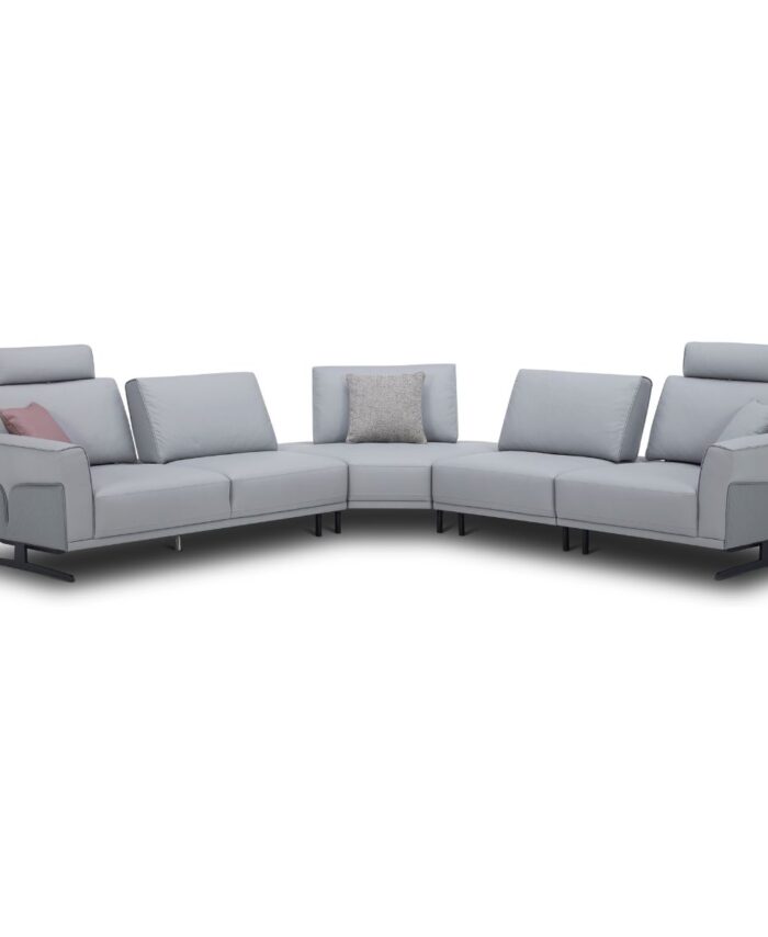 Bộ ghế sofa bọc da bò Mavidone 9613
