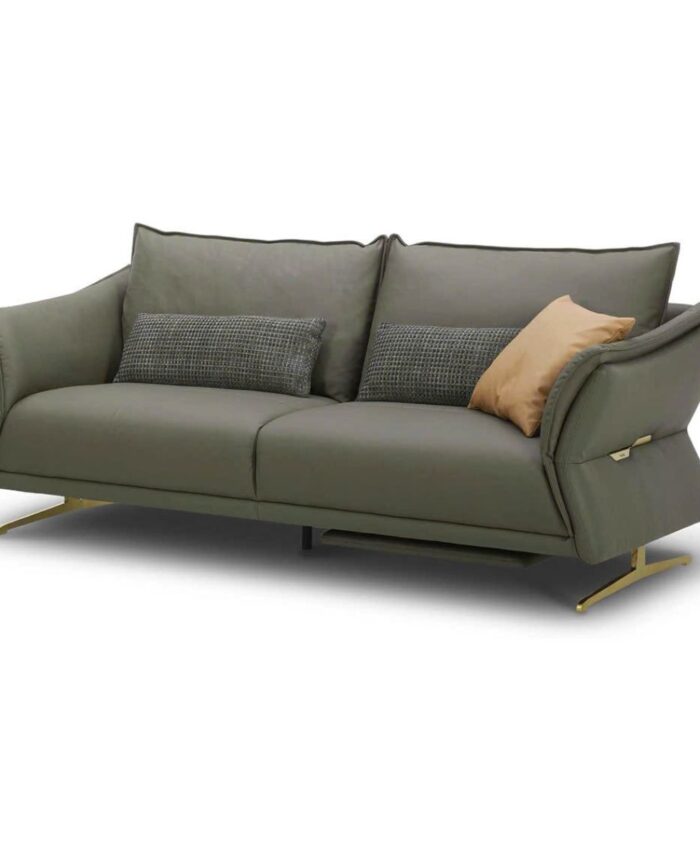Bộ ghế sofa bọc da bò Mavidone 9615