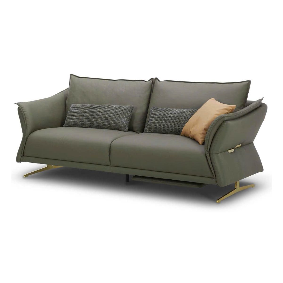 Bộ ghế sofa bọc da bò Mavidone 9615