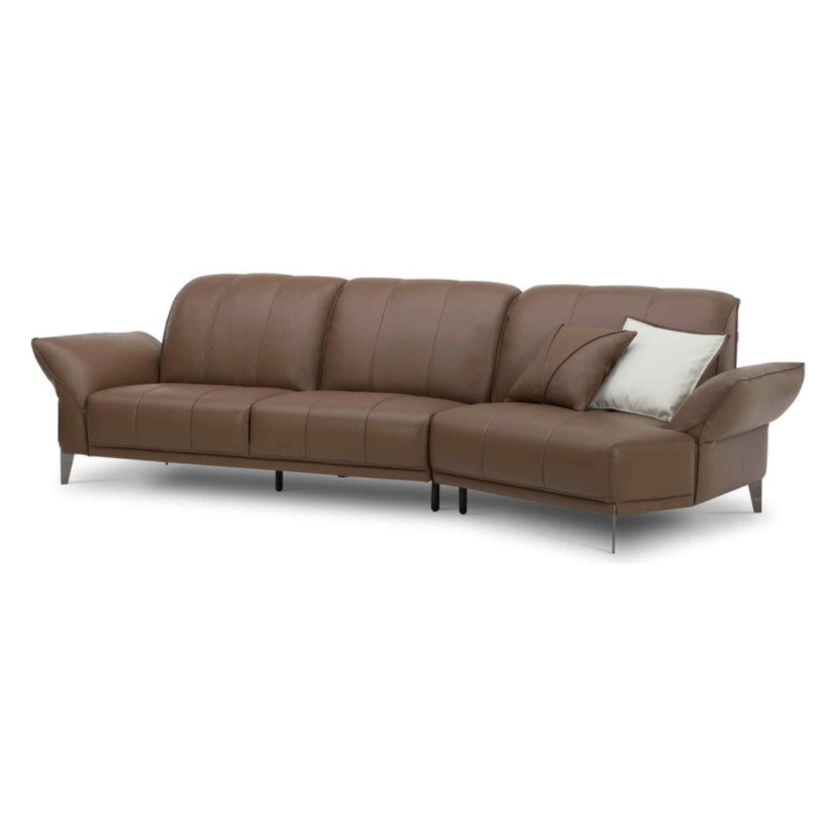 Bộ ghế sofa bọc da bò Mavidone 9626