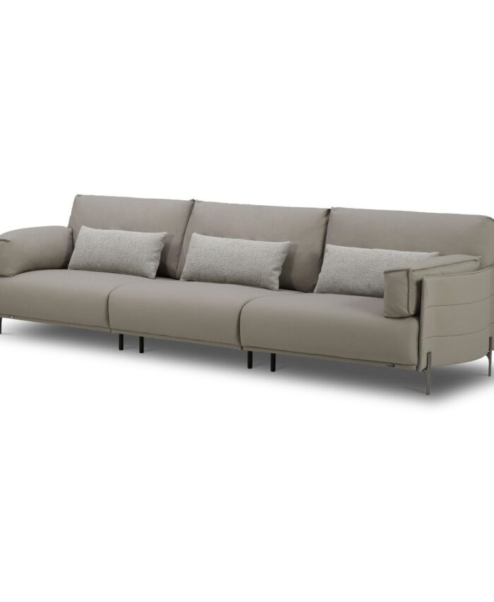 Bộ ghế sofa bọc da bò Mavidone 9632