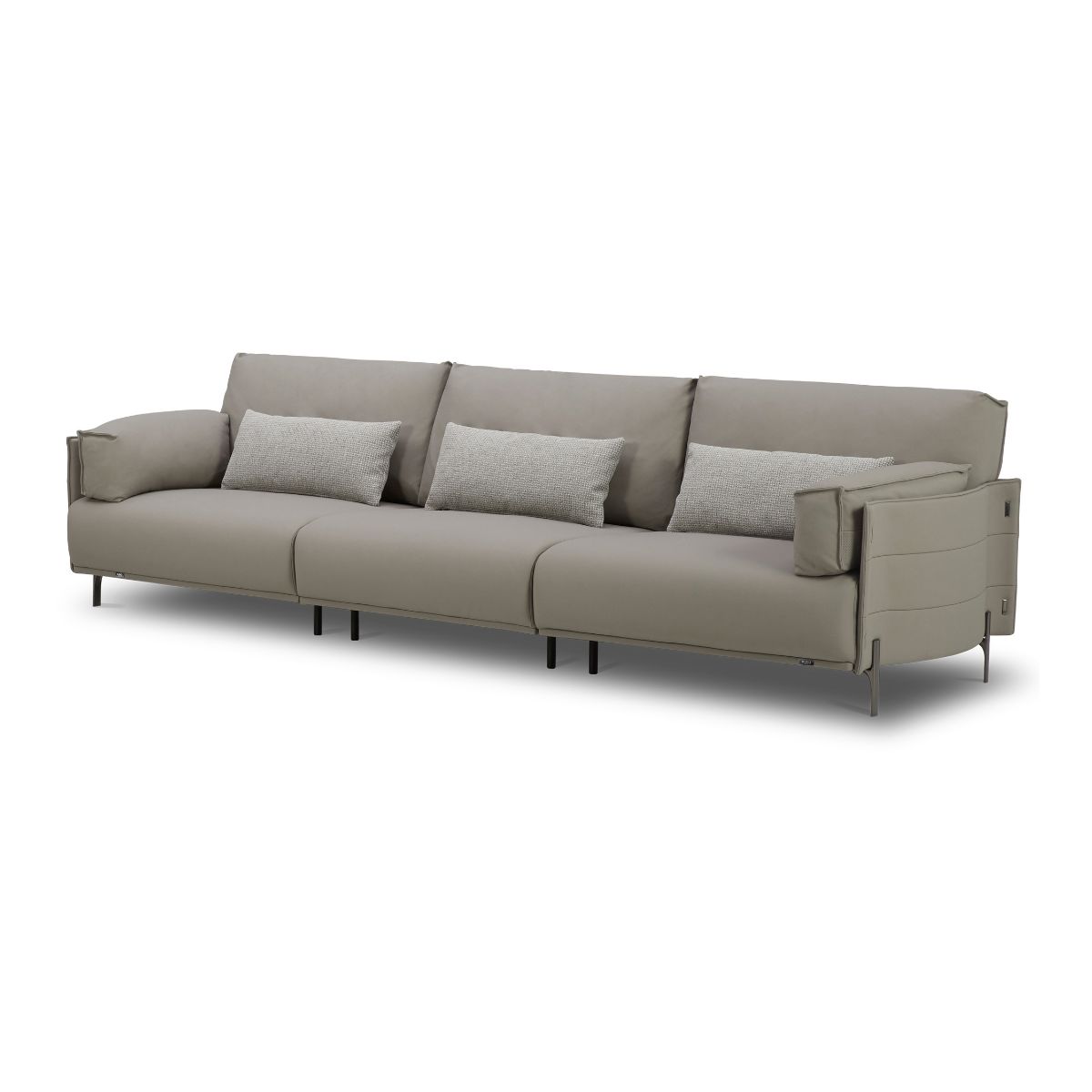 Bộ ghế sofa bọc da bò Mavidone 9632