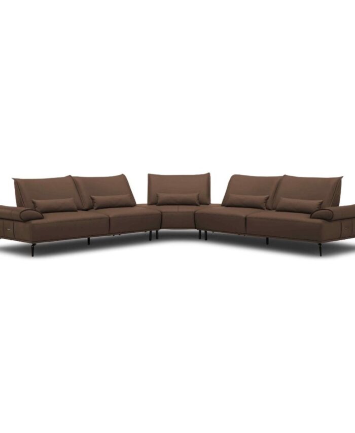 Bộ ghế sofa bọc da bò Mavidone 9651