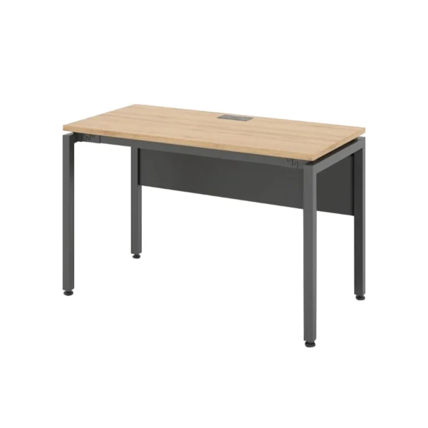Bàn khung sắt mặt gỗ hiện đại TM4040UYG
