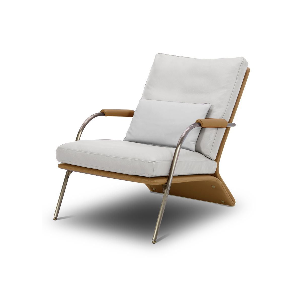 Ghế sofa thư giãn bọc da bò Mavidone A9613
