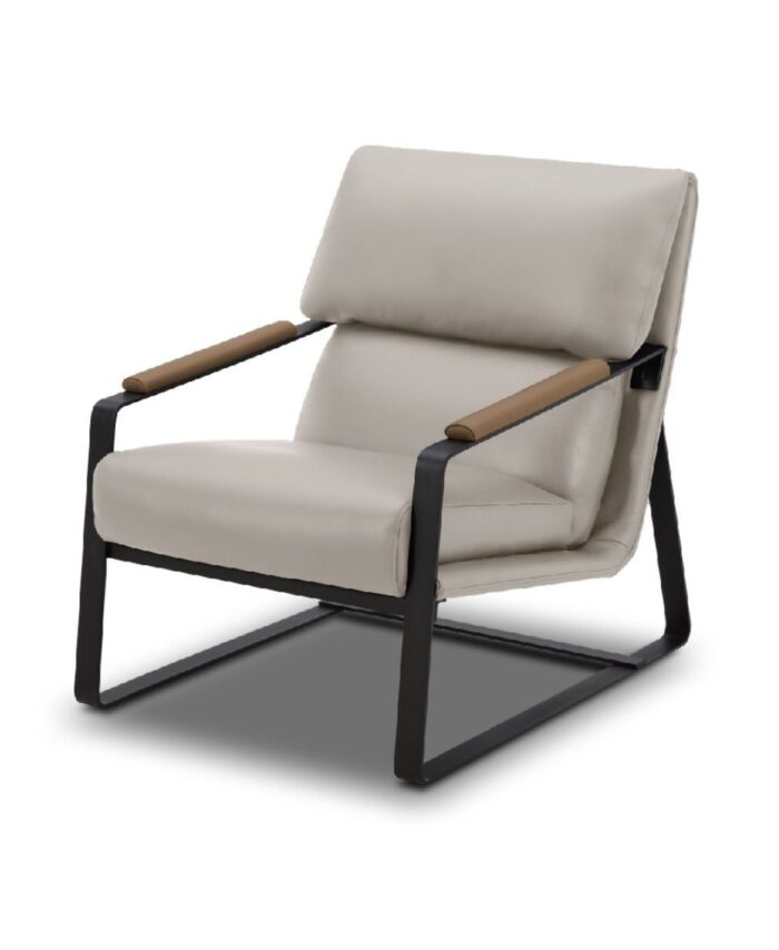 Ghế sofa thư giãn bọc da bò Mavidone A9639