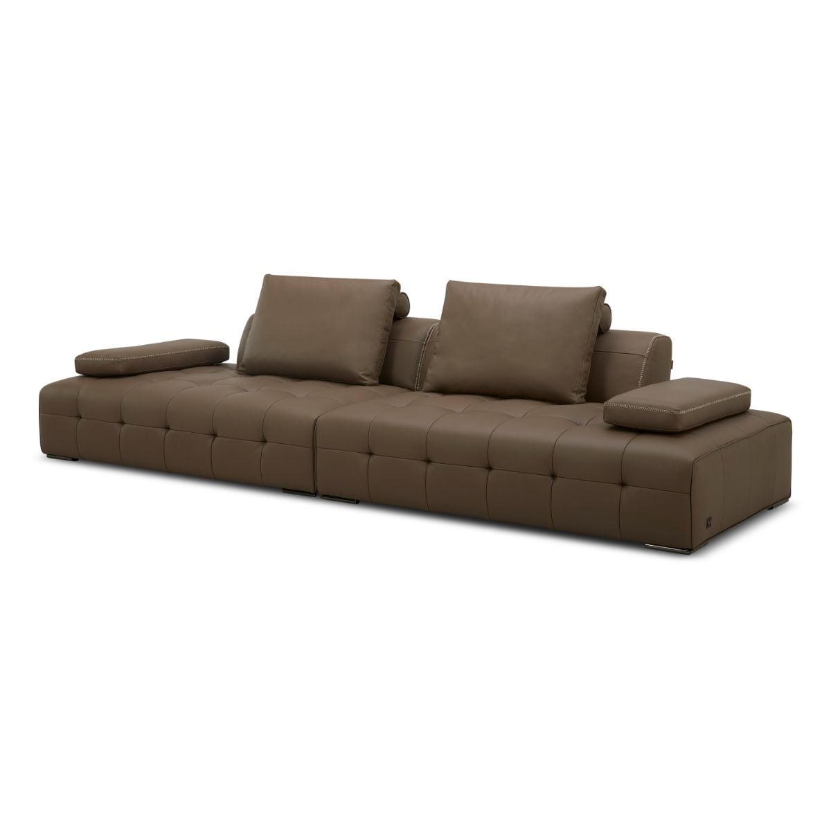 Bộ ghế sofa bọc da bò Mavidone BY.786