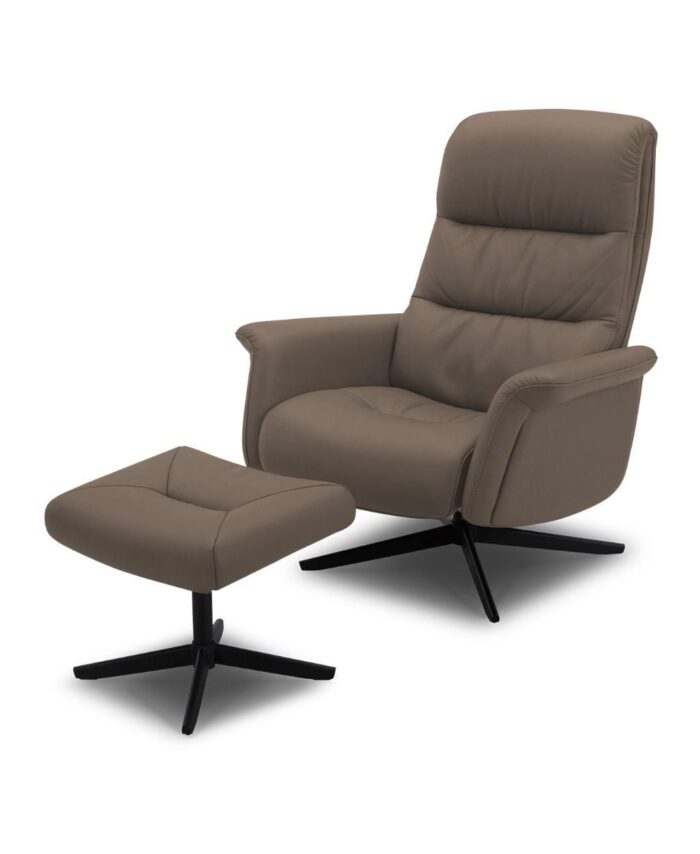 Ghế sofa thư giãn bọc da bò Mavidone KG.A186